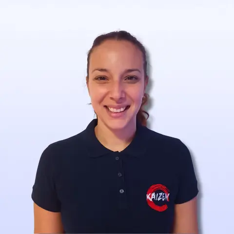 Nerea Reverón, profesora de Kaizen Karate Club